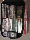 Video Cassettes Vhs Tapes Selection Of Films Star Wars Friends Life Of Mammals