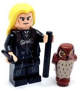 LEGO Minifigurki Harry Potter Figurka Lucjusz Malfoy z sową - Zdjęcie 1 z 1