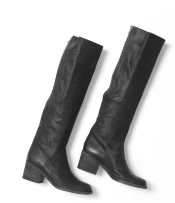 Ld Tuttle The Lost Tall black leather Boot size 7.5 luxury designer - Image 1 of 4