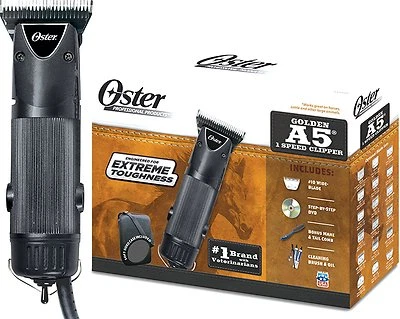 Equine Pro Oster Golden A5 Wide#10 Blade 1-Speed Dog Pet Animal Clipper Case New