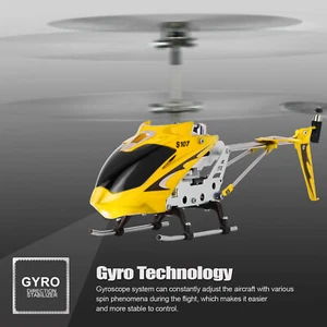Syma S107G RC Helicopter with Gyro Remote Control Helicopter Drone for Kids - Picture 1 of 10