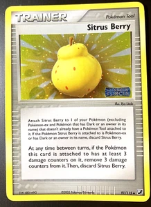 SITRUS BERRY - 91/115 - Unseen Forces - HOLO - Stamped - Pokemon Trainer - 2005 - Picture 1 of 4