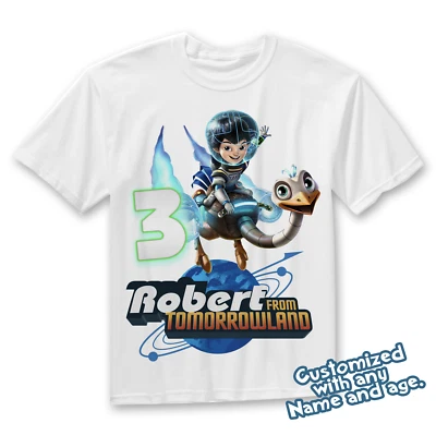 Camisa Cumpleaños Miles From Tomorrowland, Camisa Cumpleaños Niño Foto 1 de 3