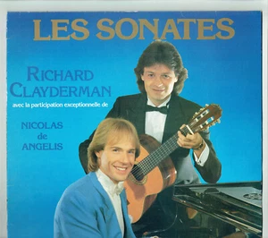 33T R.CLAYDERMAN & Nicolas de ANGELIS Vinyle LP 12" LES SONATES -DELPHINE 826088 - Picture 1 of 5