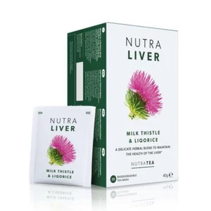 💚 NutraTea Natural Nutra Liver Herbal Tea 20bags - Picture 1 of 1