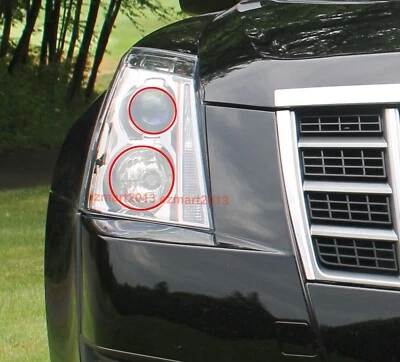 Anillo halo Dream Color Chasing RGB para Cadillac CTS halógeno HD 08-2012 flash DRL Foto 1 de 4