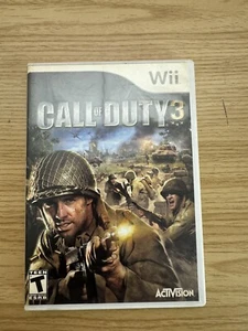 Call of Duty 3 Nintendo Wii With Manual - Picture 1 of 4