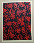 Shepard Fairey Obey Giant Sedation in Bloom Black red Poppies Signed ed 150