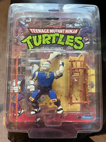 Teenage Turtles, TMNT Usagi Yojimbo Action Figure - Unpunched, Sealed 1989 Cover