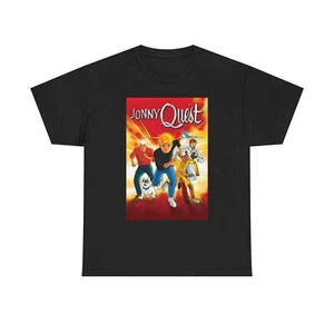 T-Shirt Jonny Quest (1964) Vintage Nostalgic Movie Poster, Classic Cartoon Tee - Bild 1 von 33