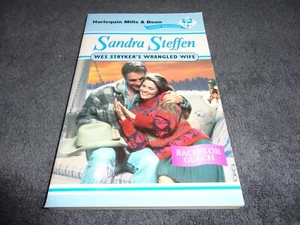 Wes Stryker's Wrangled Wife by Sandra Steffen ( 1999) MILLS & BOON-VINTAGE - Picture 1 of 3