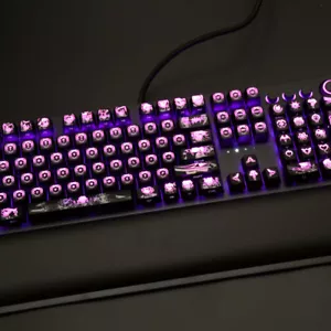 Honkai Impact 3 Games Keycap Set Backlit Keycaps f/Mechanical Keyboard Stock New - Picture 1 of 11