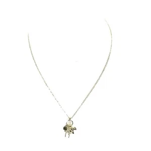 14TH & Union NEW $16 16 + 2 Ext. Goldtone Chain 3 Lucky Charm Necklace - Picture 1 of 6