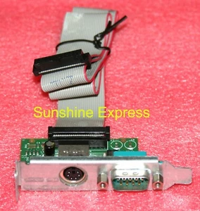 OEM Dell Y9001 Serial & PS/2 Add-in Card w/ Cable for OptiPlex GX520 GX620 SFF - Picture 1 of 1