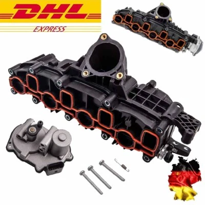 Collettore aspirazione e attuatore per AUDI VW 2.0 TDI 110-170cv 03L129711AG 03L129086V - Immagine 1 di 4