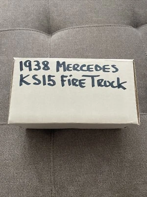 Matchbox Collectibles Model Of Yesteryear YFE07-M 1938 Mercedes KS15 Fire Truck - Image 1 of 3