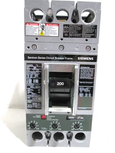 Siemens Sentron HFD63F250 200A 3-Pole Thermal Circuit Breaker NEW TAKE OUT - Picture 1 of 8