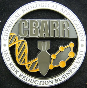 Moneda Desafío Empresarial Aplicación Biológica Química CBARR y Reducción de Riesgos - Imagen 1 de 2