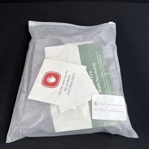 Heal Naturally Grounding Bedsheet Twin XL Fitted Organic Cotton Silver Earthing - Picture 1 of 2
