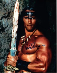 Foto firmada autografiada de Arnold Schwarzenegger 11x14 certificado de autenticidad incluido - Imagen 1 de 1
