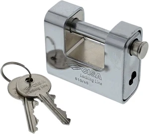 121810650, Lucchetto Incamiciato Locking Line, Camicia in Acciaio, 65 Mm - Foto 1 di 12