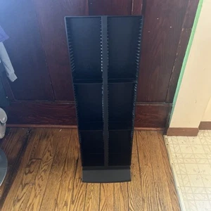 Vintage Laserline 120 Capacity CD Storage Tower Stand Rack - Picture 1 of 13