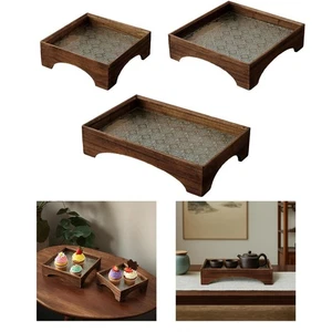 Serving Tray Home Decorative Bathroom Tea Tray Kitchen Bathroom Storage Tray - Picture 1 of 22