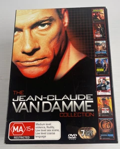 Jean-Claude Van Damme Collection  - 7 Movie Bundle DVD Box Set (Region 4) - Picture 1 of 13