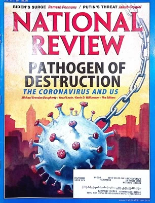 National Review Magazine April 6, 2020 Pathogen of Destruction The Coronavirus Foto 1 de 2