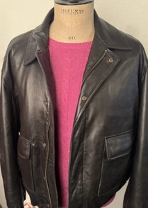 faconnable Lammfell Lederjacke Gr. Large - Bild 1 von 11