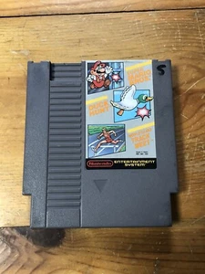 Super Mario Bros / Duck Hunt / World Class Track Meet NES Cart Only - Picture 1 of 2