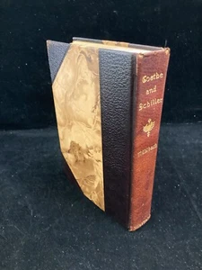 1867 GOETHE AND SCHILLER, A HISTORICAL ROMANCE, BY L. MUHLBACH, EDITION DE LURE - Picture 1 of 12
