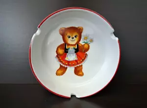 Vintage Reutter Porzellan Germany - Teddybär Aschenbecher für seltenes Sammlerstück - Bild 1 von 5