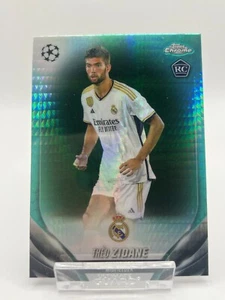 2023-24 TOPPS Chrome UEFA Club Competitions Theo Zidane Aqua Wave Real Madrid - Bild 1 von 1