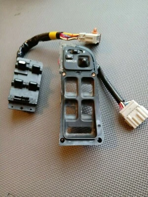 Consola interruptor puerta 1995 Acura Legend lado del conductor para reparación o repuestos Foto 1 de 4