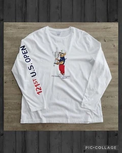 Polo Golf Ralph Lauren US Open 121st Torrey Pines Polo Bear Longsleeve T-shirt - Picture 1 of 11