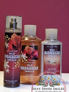 Juego de 3 piezas de cuidado corporal para mujer Wild Madagascar vainilla - Imagen 1 de 1