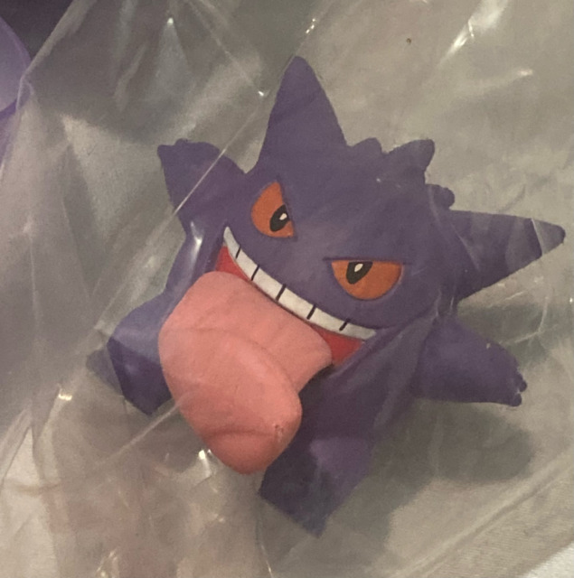 Mini Figura Colecionável – Pokémon – Gengar – Roxo – Sunny