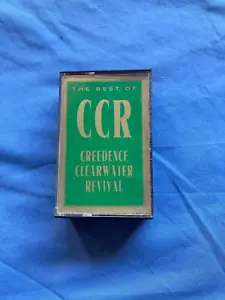 RARE DOUBLE BOX SET OF CASSETTE TAPES "BEST OF CREEDENCE CLEARWATER REVIVAL" - Picture 1 of 5