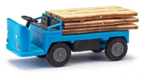 Busch 210010018 - 1/87/H0 Mehlhose: E-Cart Balkancar, With Wood Load, Bj.1969 - Picture 1 of 1