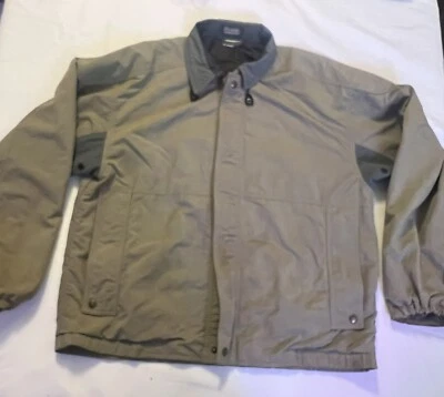 Vintage 90s Etonic Golf Jacket Full Zip Gore-Tex Nylon Gray Green Size S Men’s - Image 1 of 4