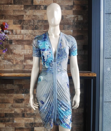 Abito drappeggiato Alexander McQueen 2010 Platone's Atlantis rarità nuovo con etichetta 42IT