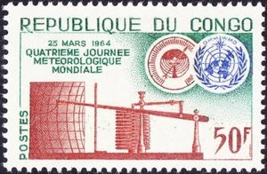 Congo - People's Republic - 1964 - 50fr World Meteorological Day Issue #111 NH - Picture 1 of 1