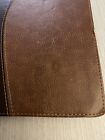 Holy Bible New American Standard Bible Thinline Zondervan Two Tone Brown