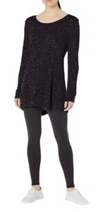 Hanes Womens Lightweight Spacedye Vented Tunic Top - Picture 1 of 35