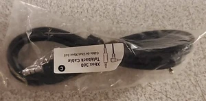 Xbox 360 Live Straight Talkback Chat Cable 2.5mm male to 2.5mm male Sealed - Picture 1 of 1