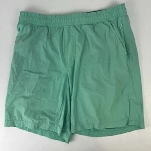 Rhone Mako Shorts 9" Lined Running Athletic Green Men's Size Large EUC - Picture 1 of 5