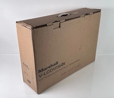 NEW Marshall Electronics V-LCD173HR 17.3" Full HD LCD Monitor with Desktop Mount - Image 1 of 4