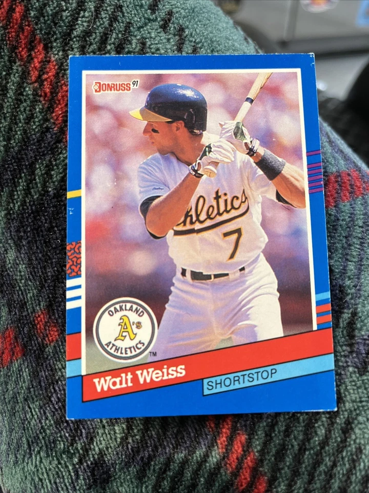 Walt Weiss, Oakland Athletics - Image 1 of 2