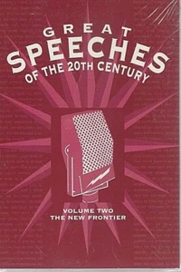 New & Sealed CD -  Great Speeches of 20th Century, Vol. 2: New Frontier - Picture 1 of 2